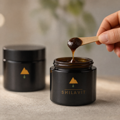 Resina Pura de Shilajit Premium
